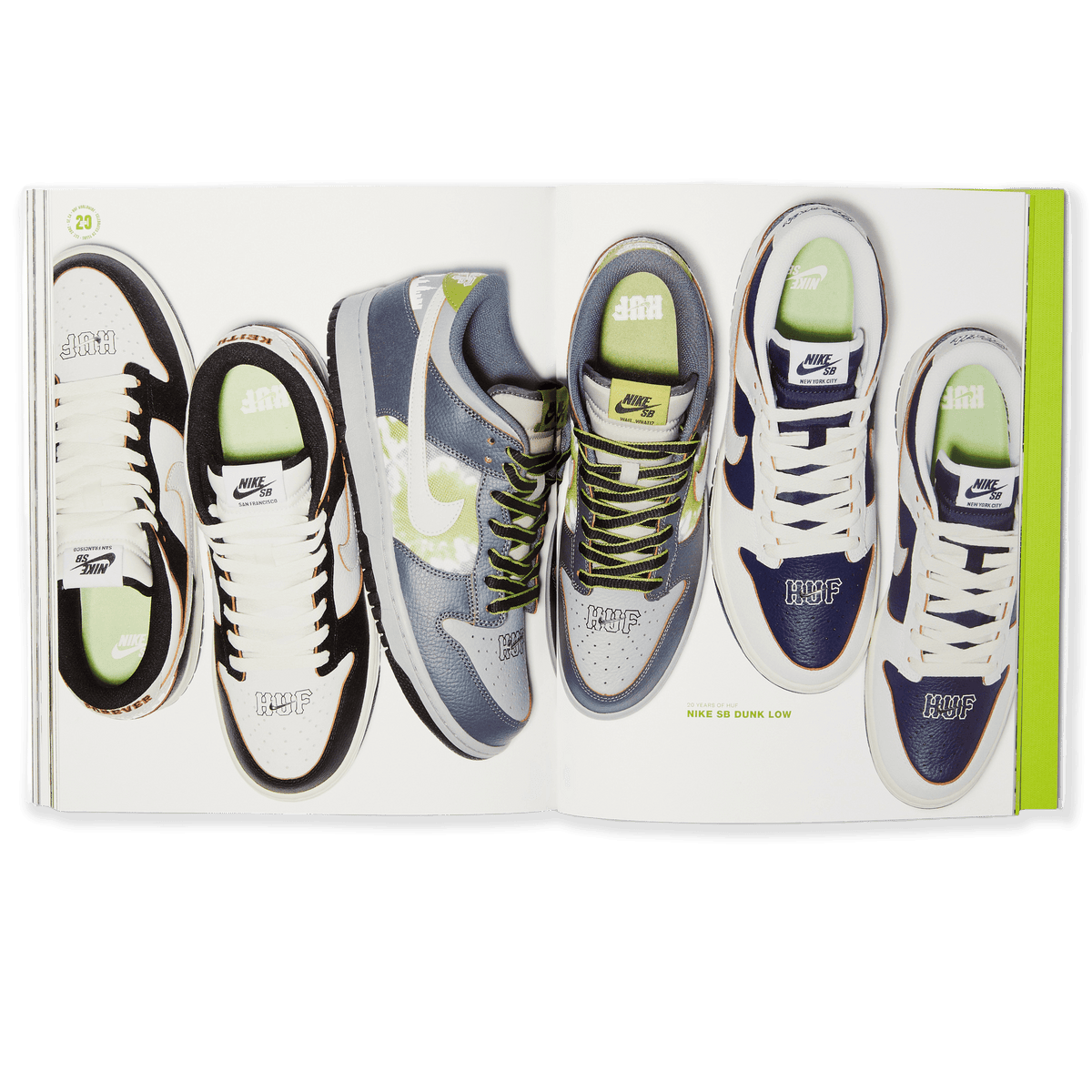 20 Years Of HUF Hardcover Book