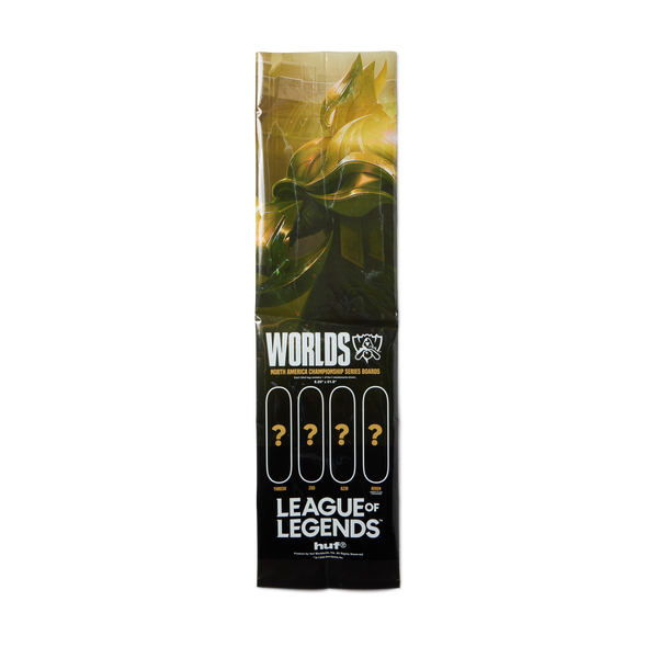 huf x Riot Games 2026 Worlds Blind Skateboard Deck