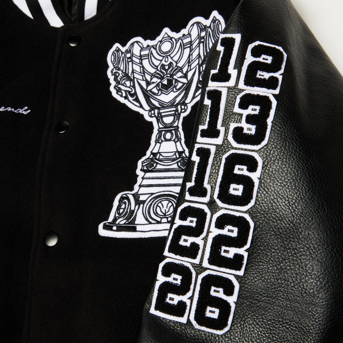 huf x Riot Games 2026 Worlds Varsity Jacket