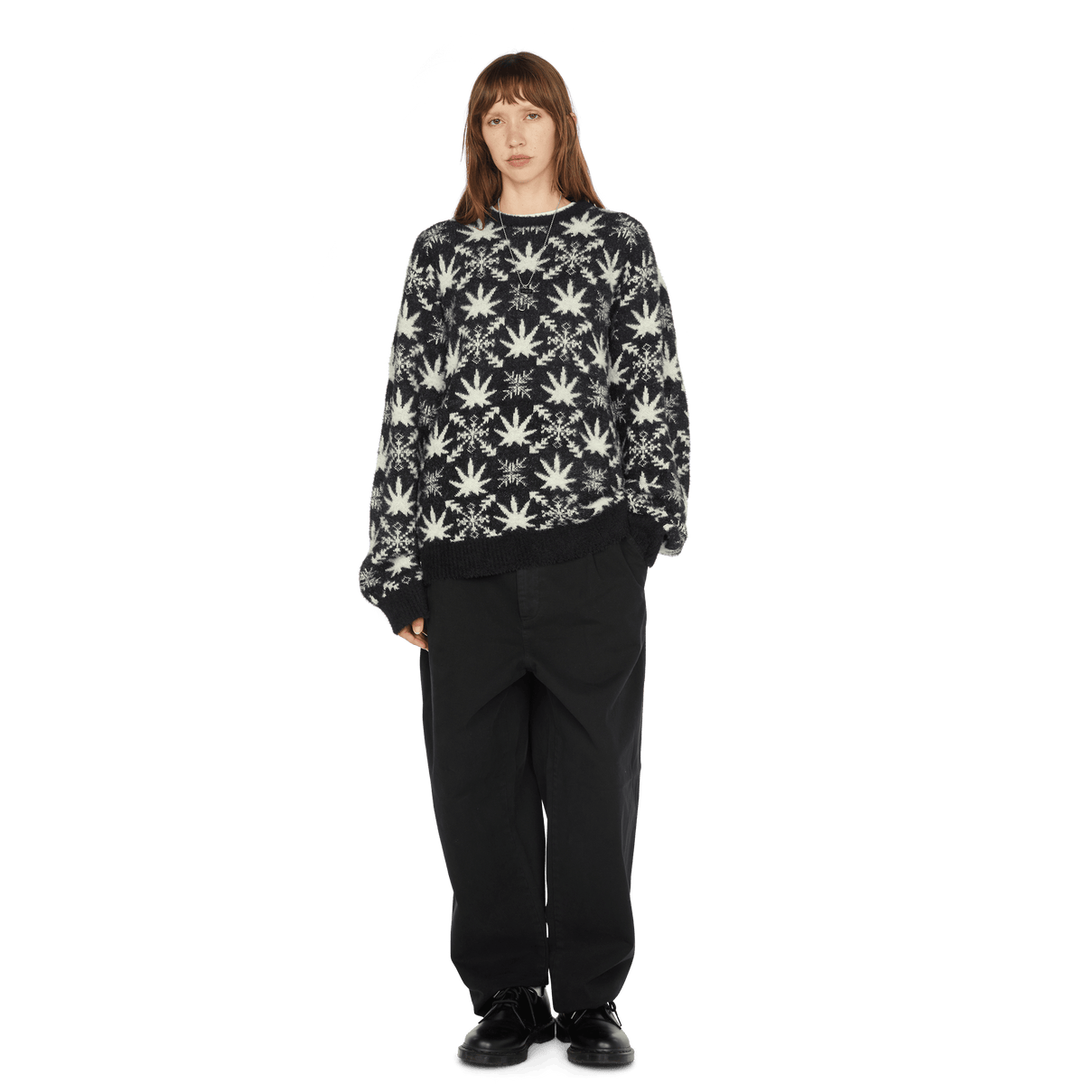 Arctic Plantlife Crewneck Sweater