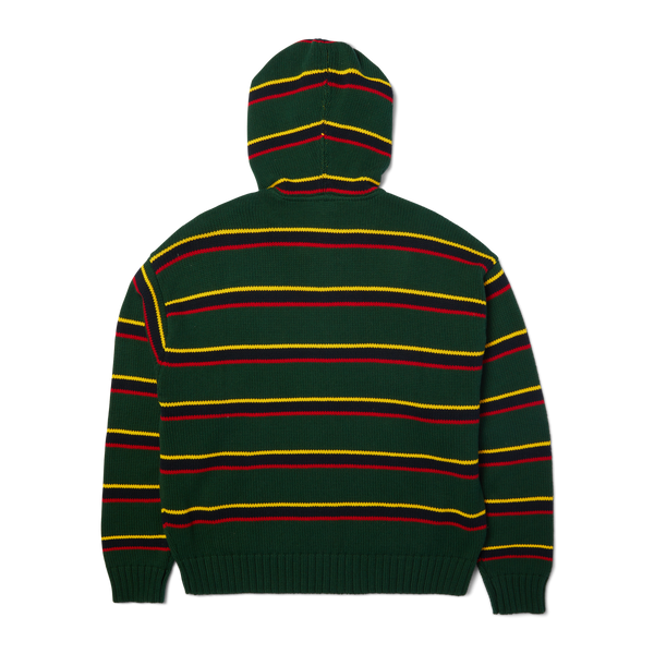 Banks Full-Zip Striped Hoodie
