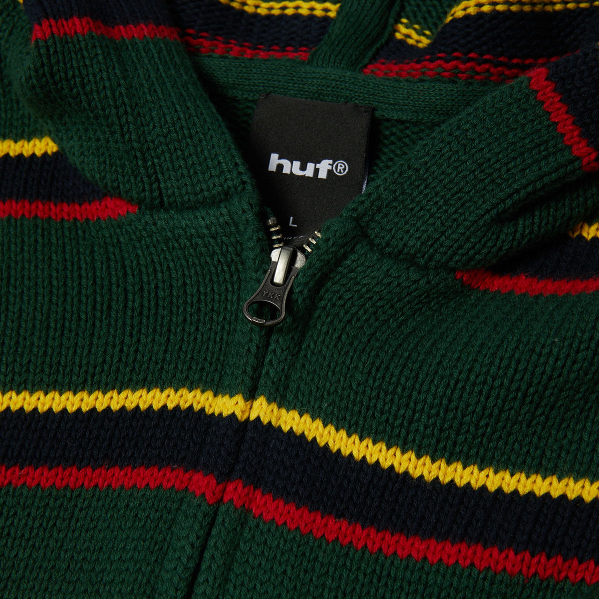 Banks Full-Zip Striped Hoodie