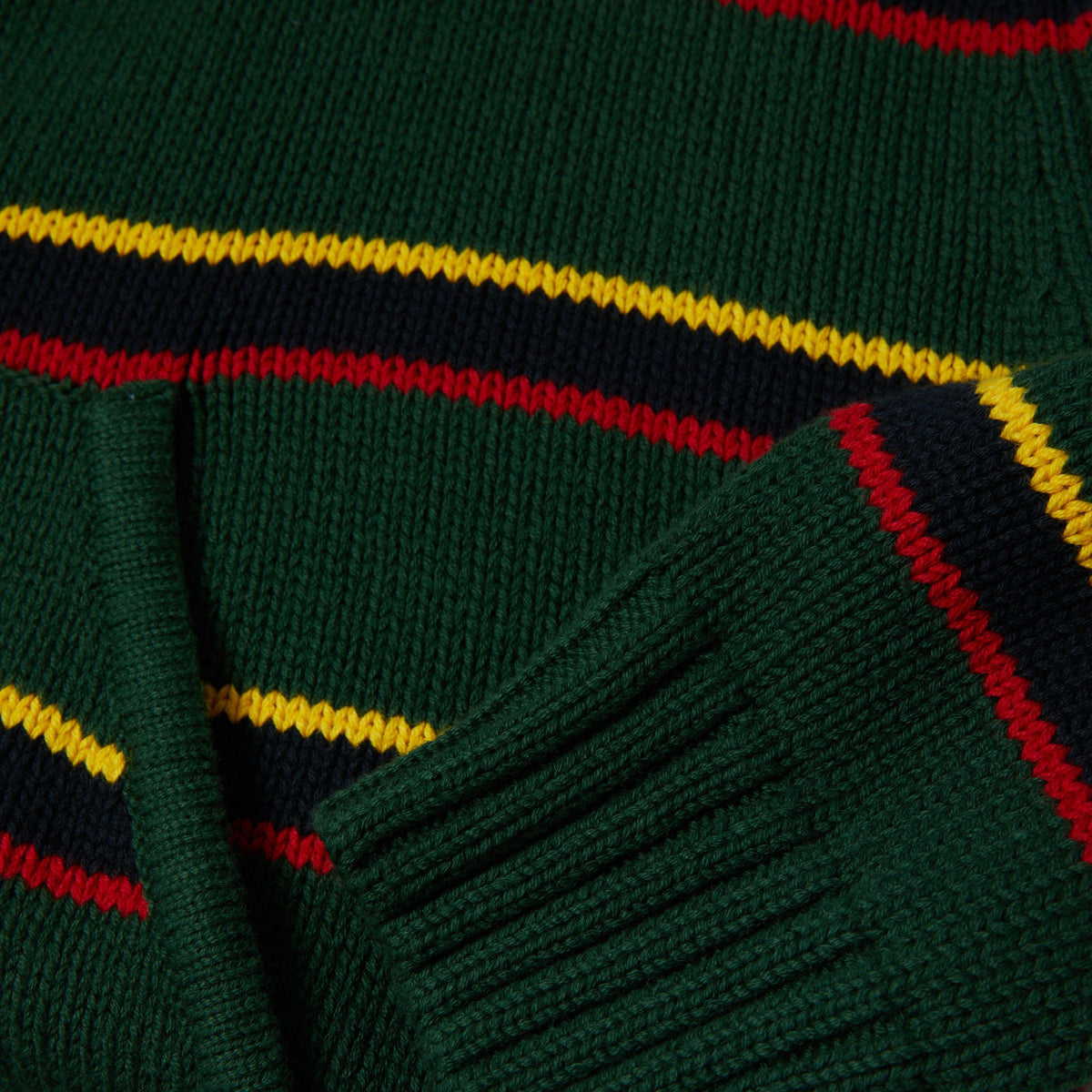 Banks Full-Zip Striped Hoodie