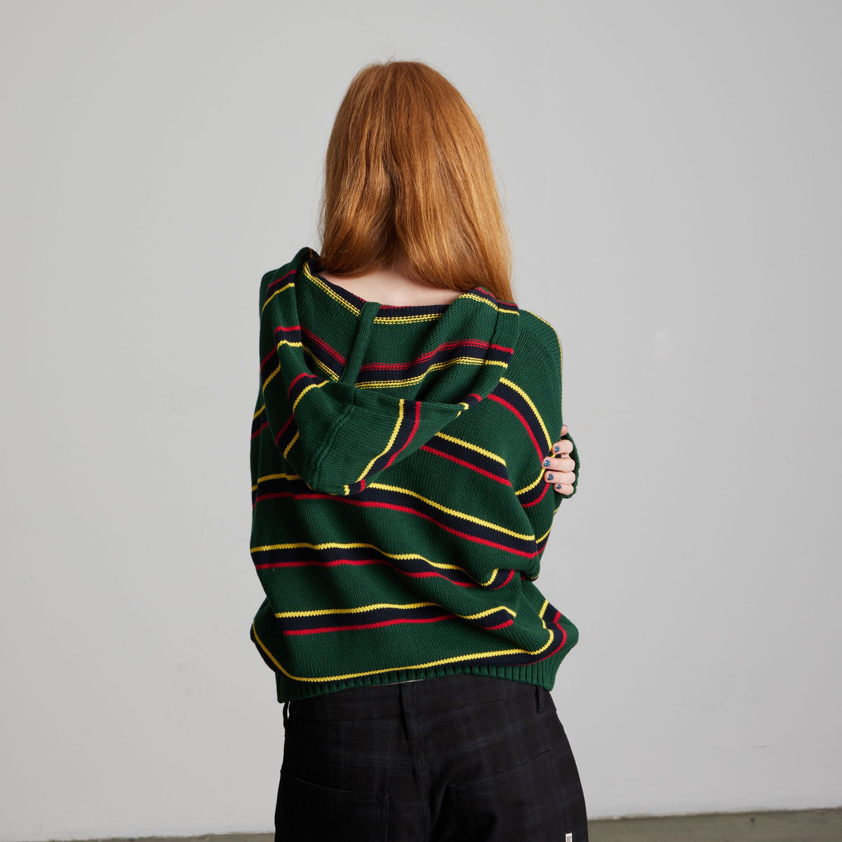 Banks Full-Zip Striped Hoodie