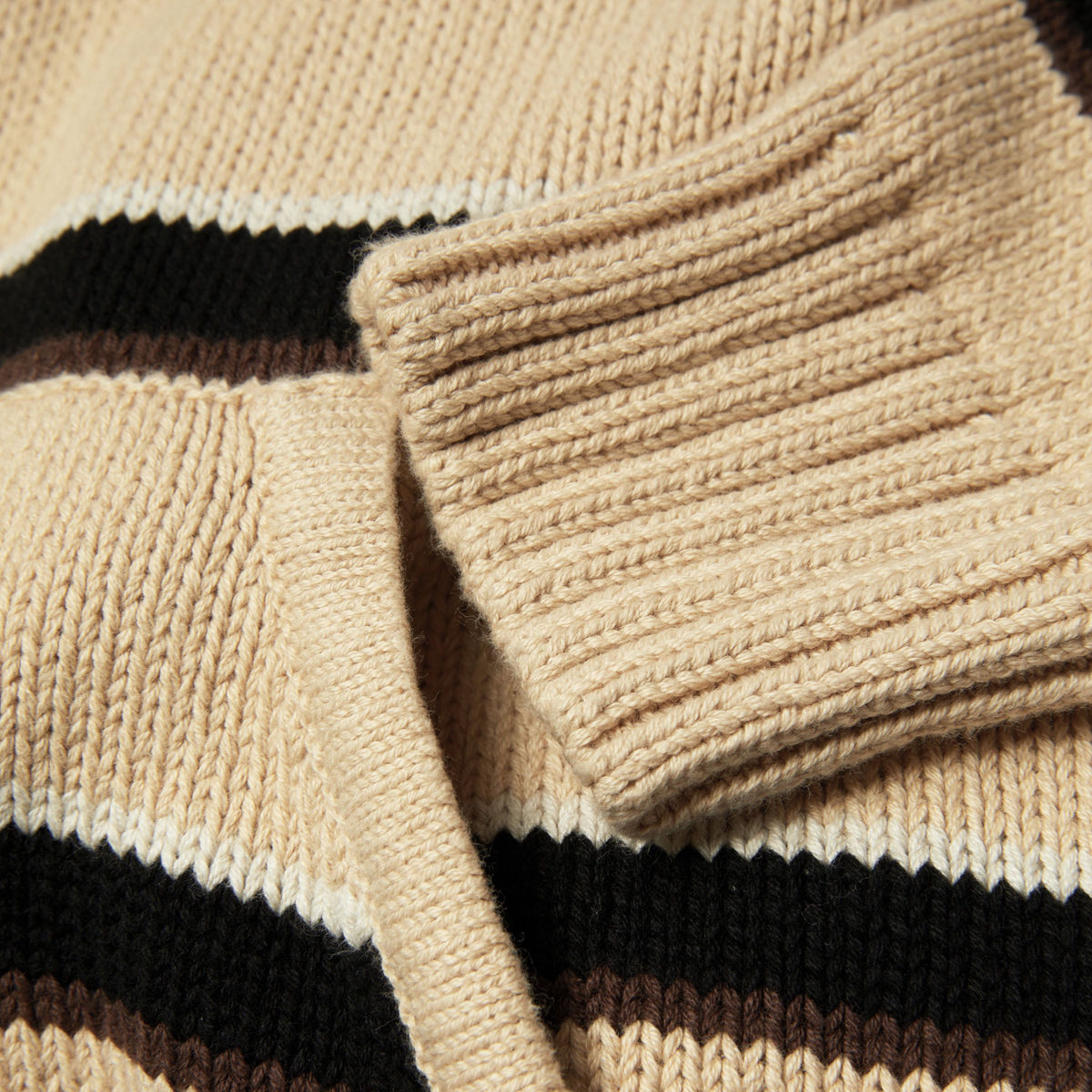 Banks Full-Zip Striped Hoodie