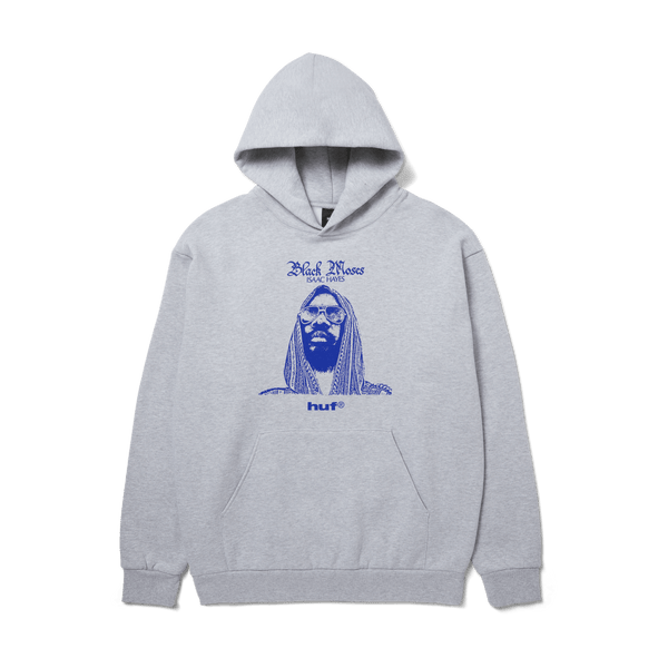 HUF x Isaac Hayes Black Moses Heavyweight Pullover Hoodie