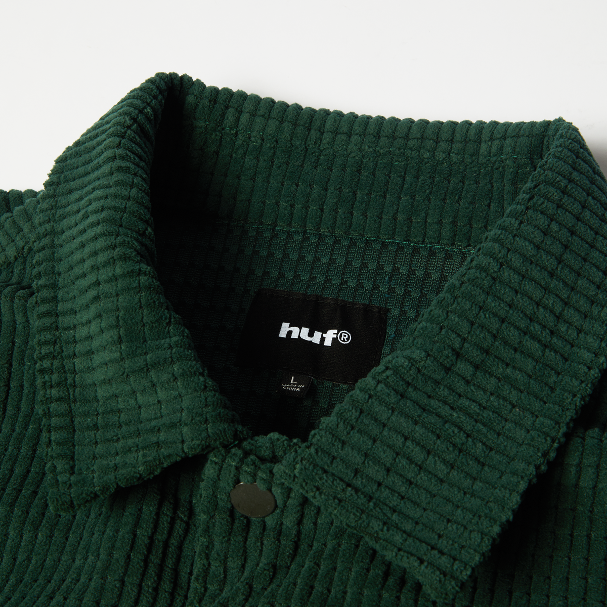 Braun Waffle Cord Overshirt
