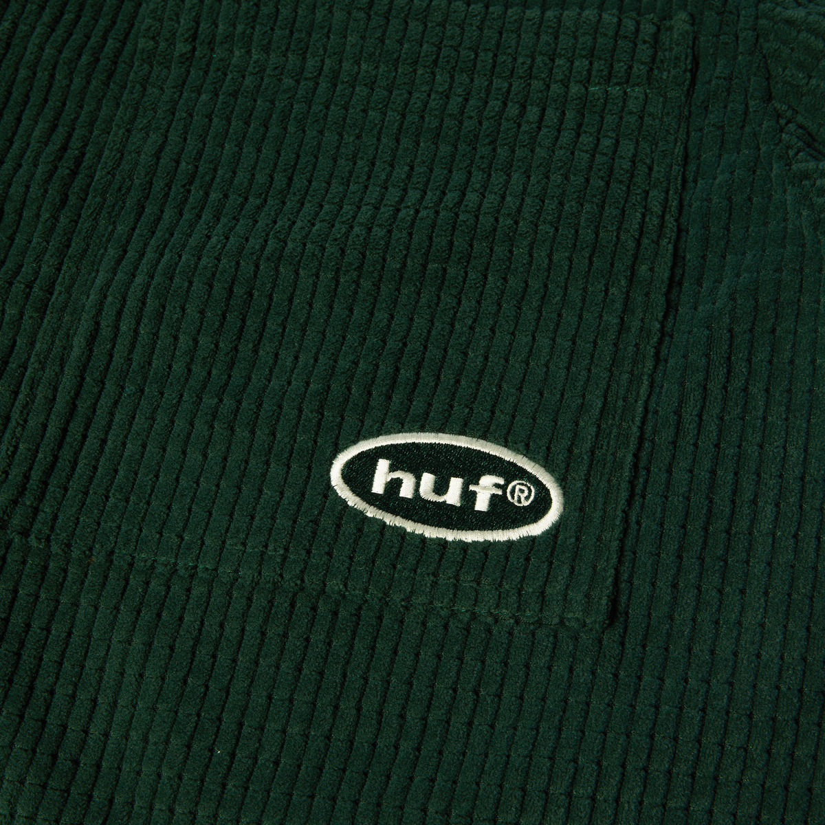 Braun Waffle Cord Overshirt