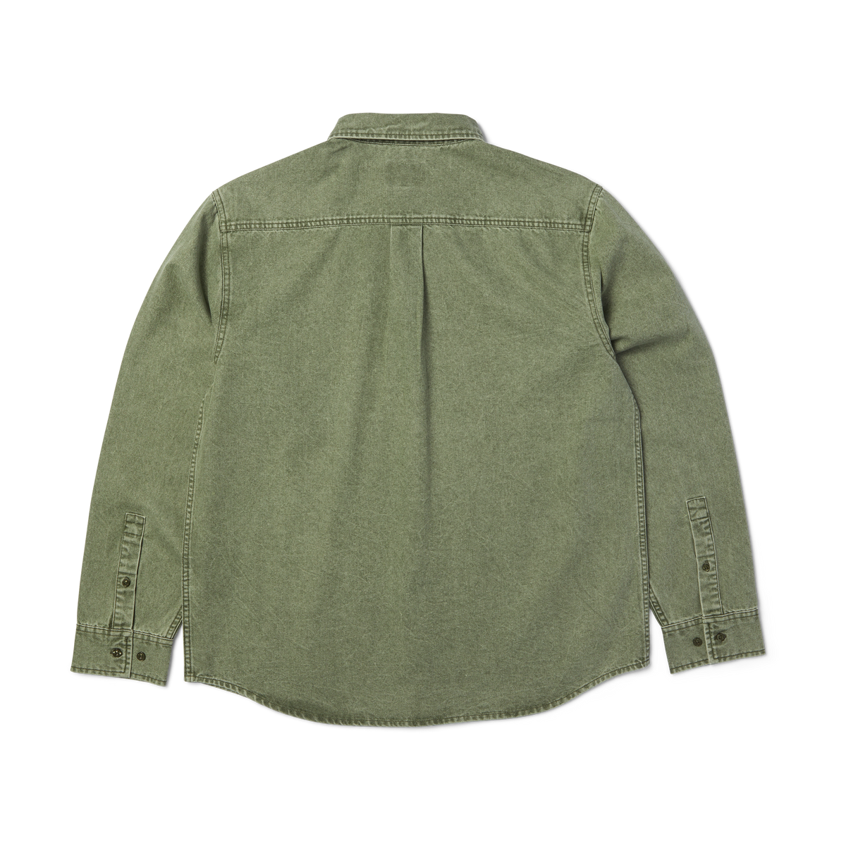 Carson Overdyed Denim Long Sleeve Shirt