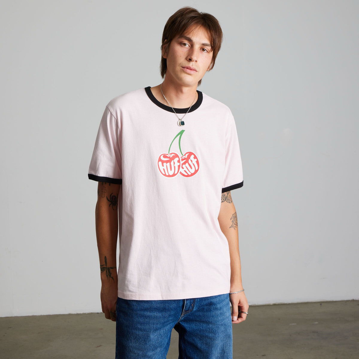 Cherries Ringer T-Shirt