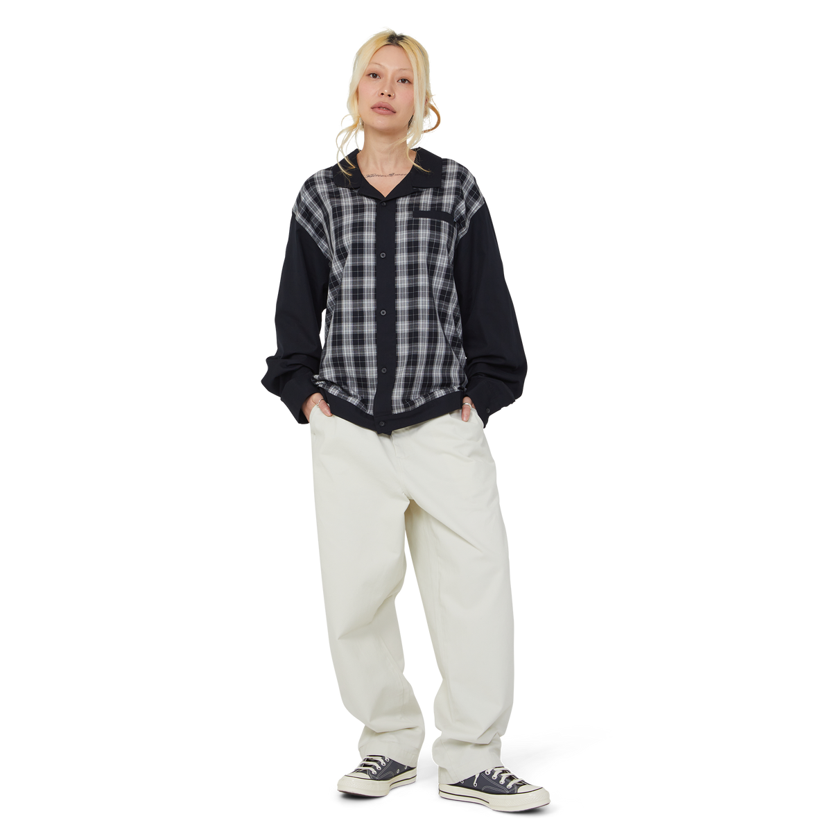 Coolidge Plaid Long Sleeve T-Shirt Shirt