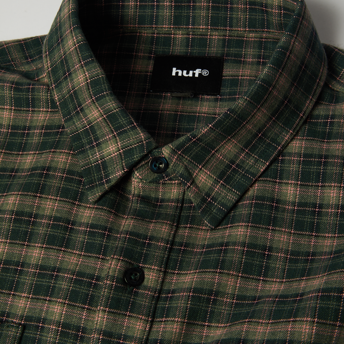 Cross Plaid Long Sleeve Shirt