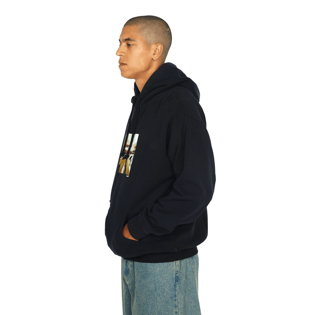 HUF x J Dilla Diggin Washed Pullover Hoodie