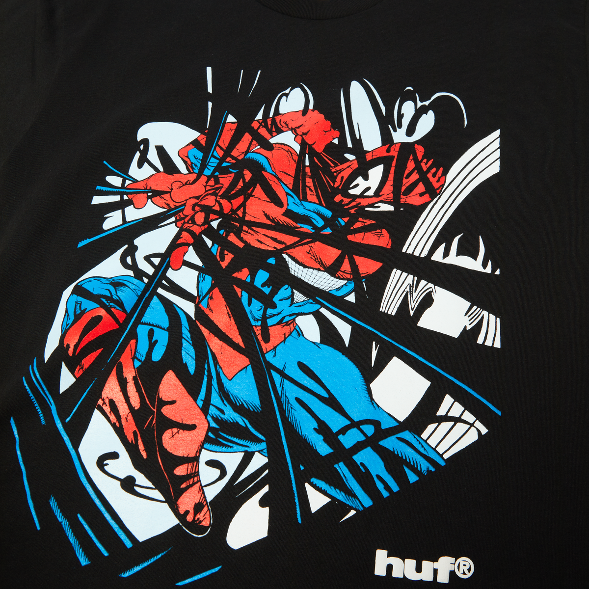 huf x Spider-Man Entangled Washed T-Shirt