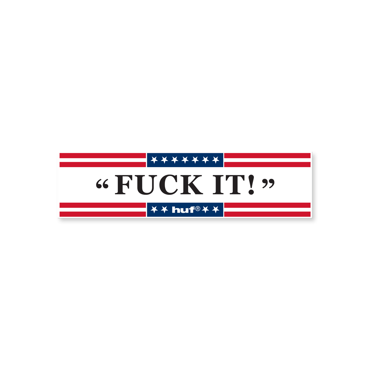 Fuck It Large Bumper Sticker