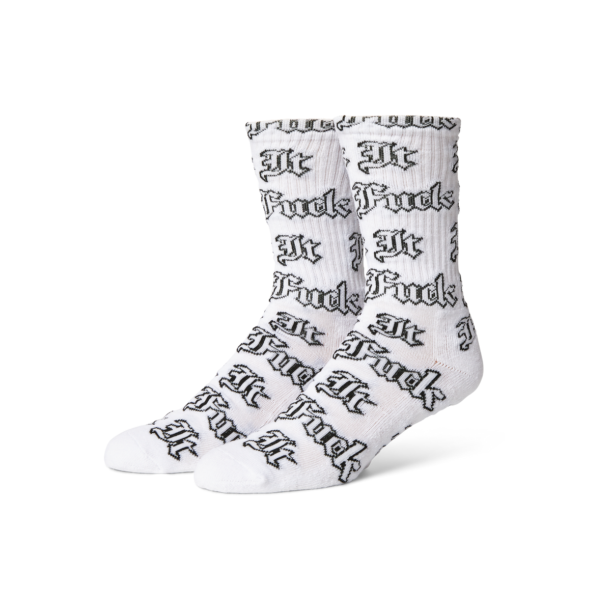 Fuck It Old English Sock
