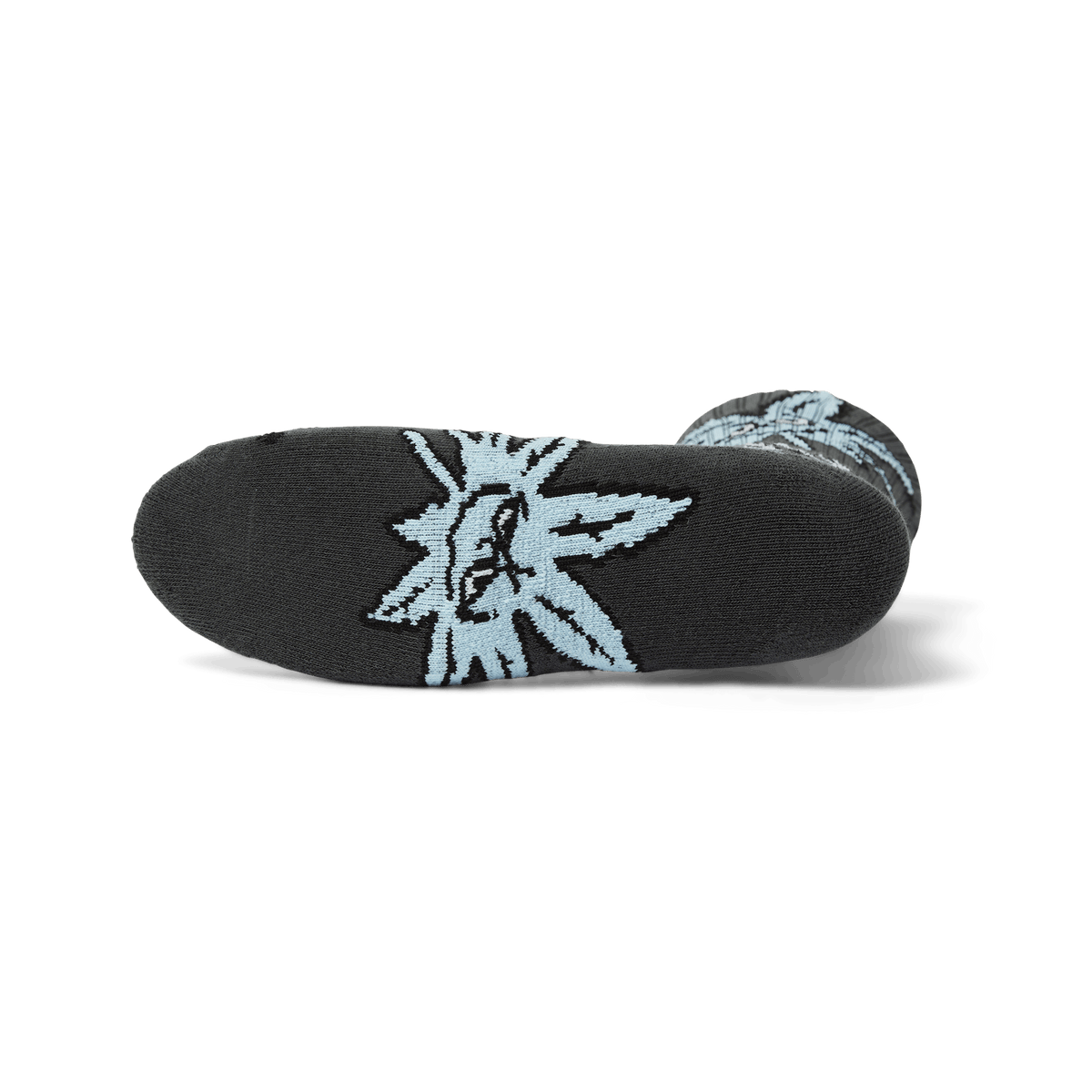 Green Buddy Snowflakes Sock