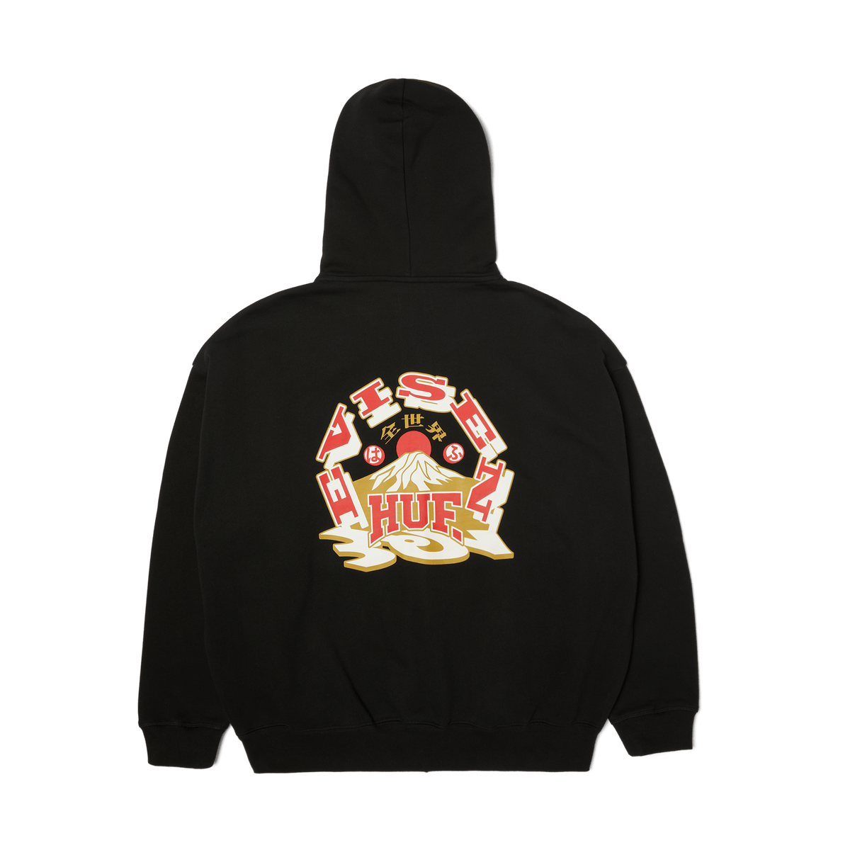 HUF x Evisen Hufuji Zip Hoodie