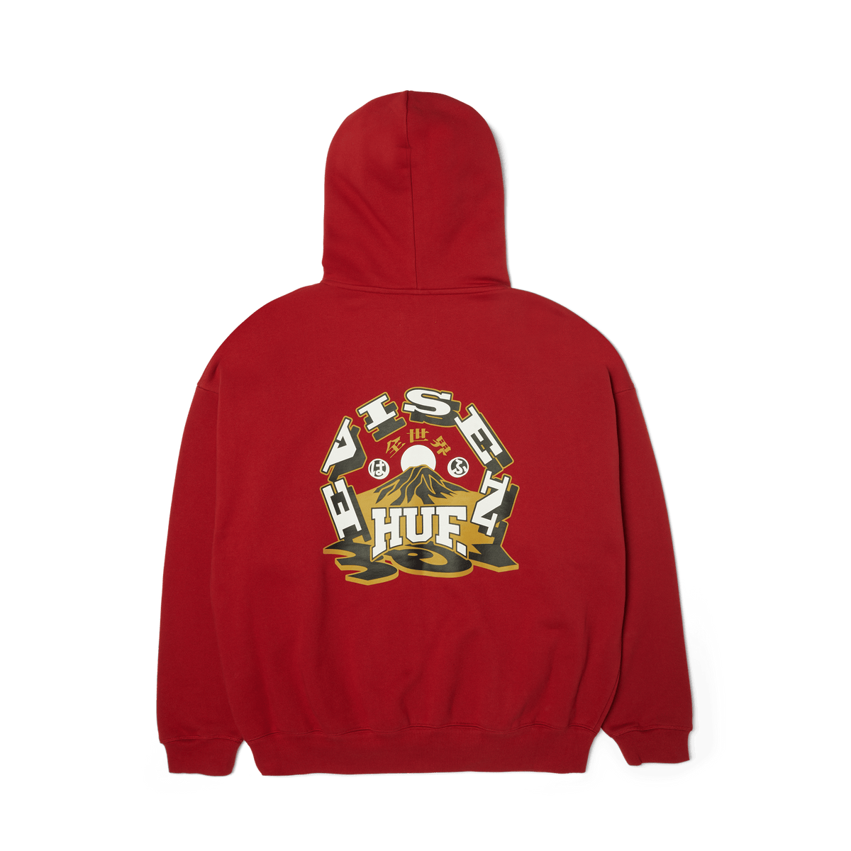 HUF x Evisen Hufuji Zip Hoodie