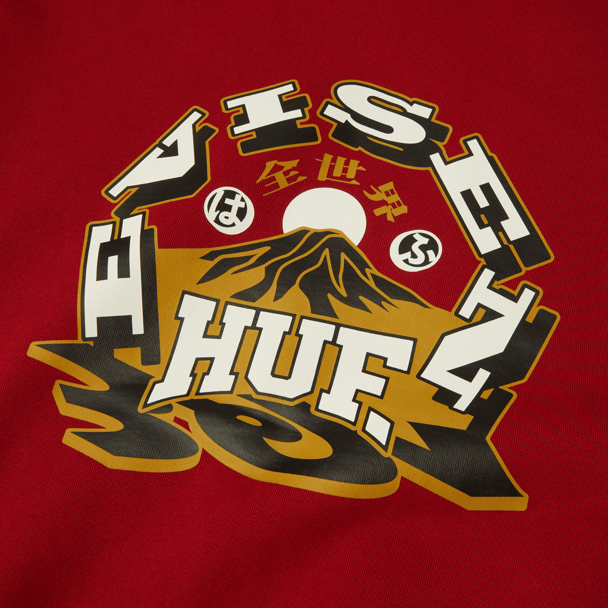 HUF x Evisen Hufuji Zip Hoodie
