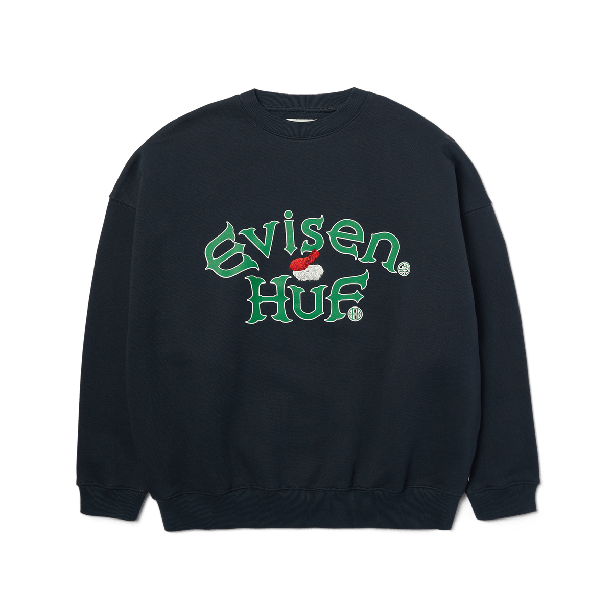 HUF x Evisen Sushi Crew Fleece Sweatshirt