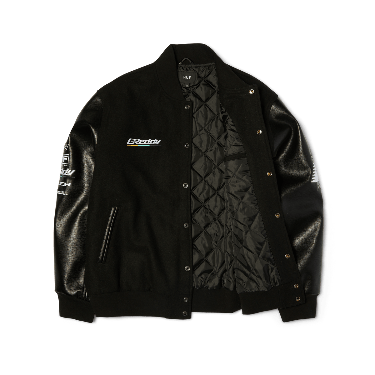 HUF x GReddy Varsity Jacket
