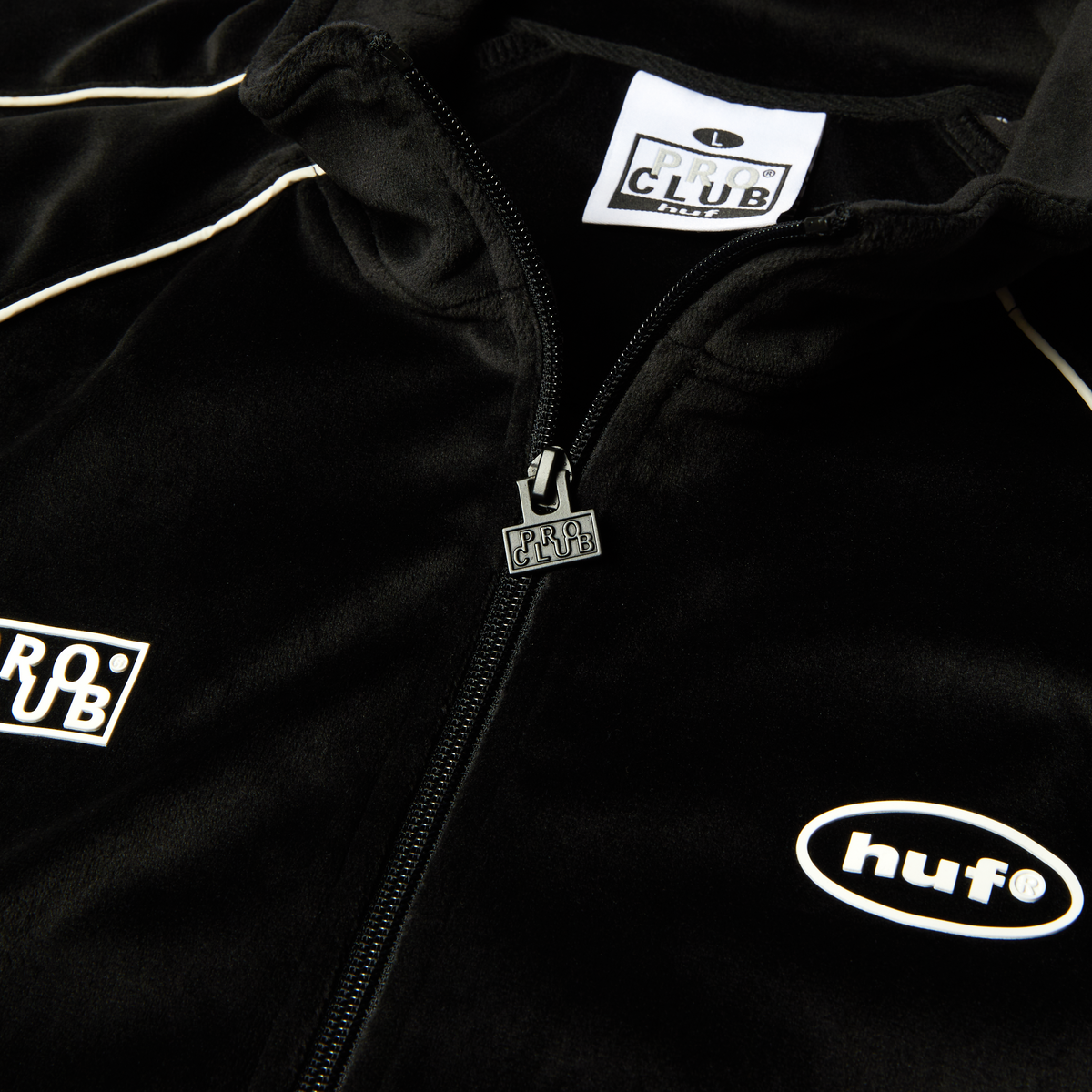 Huf x PROCLUB Velour Track Jacket