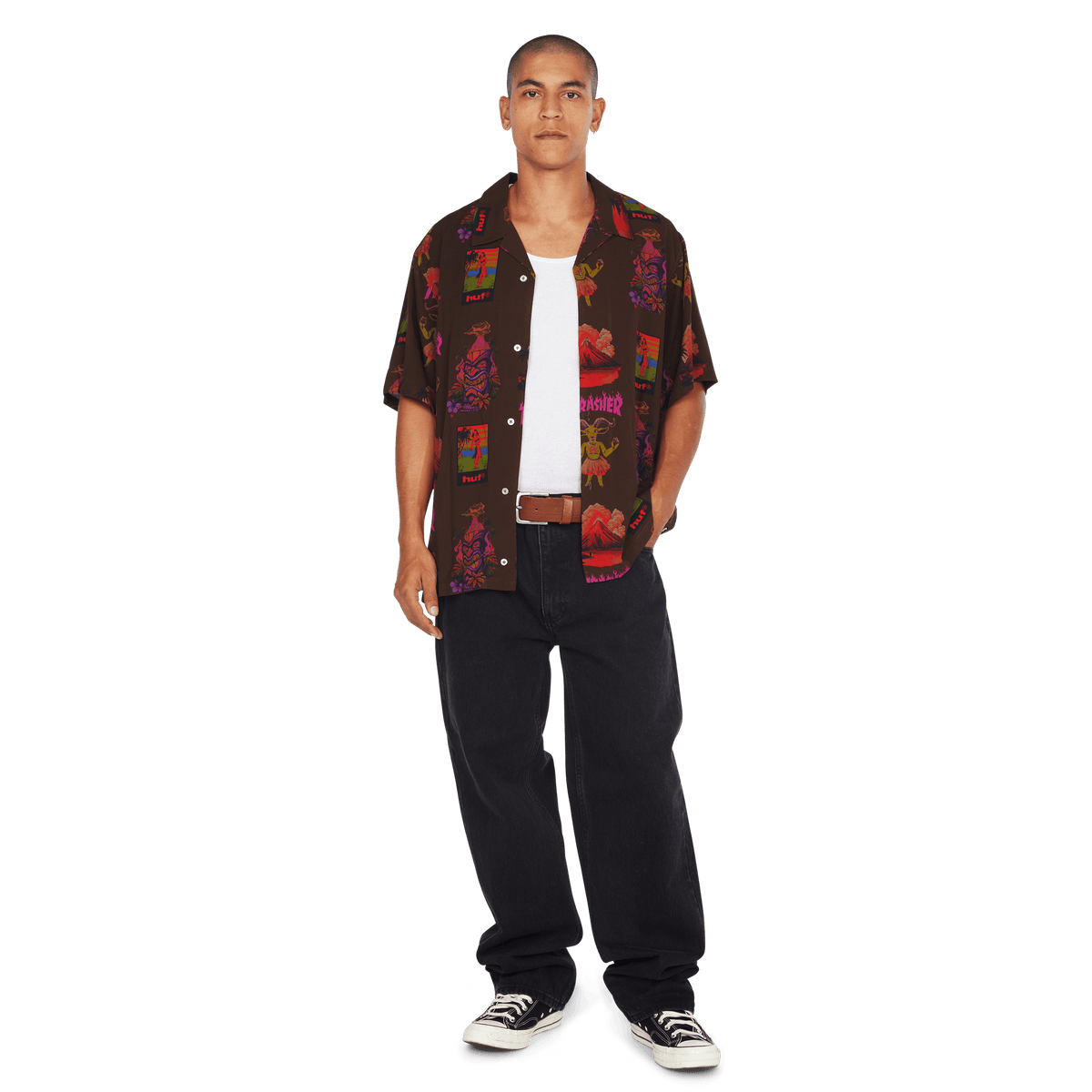HUF x Thrasher Hawaiian Shirt