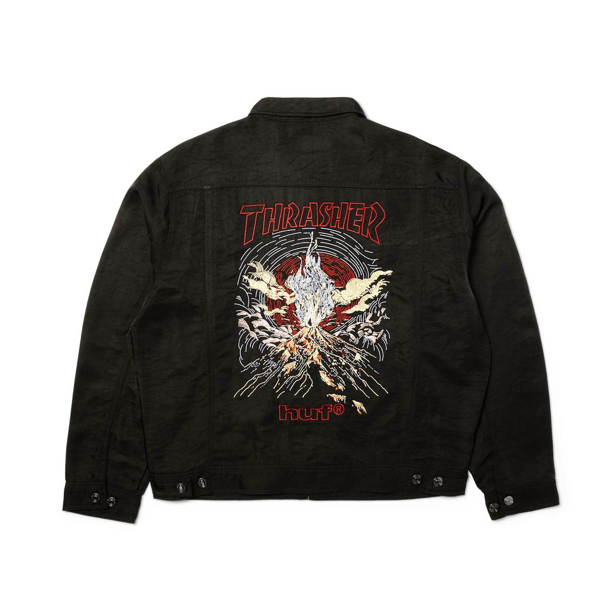 HUF x Thrasher Trucker Jacket