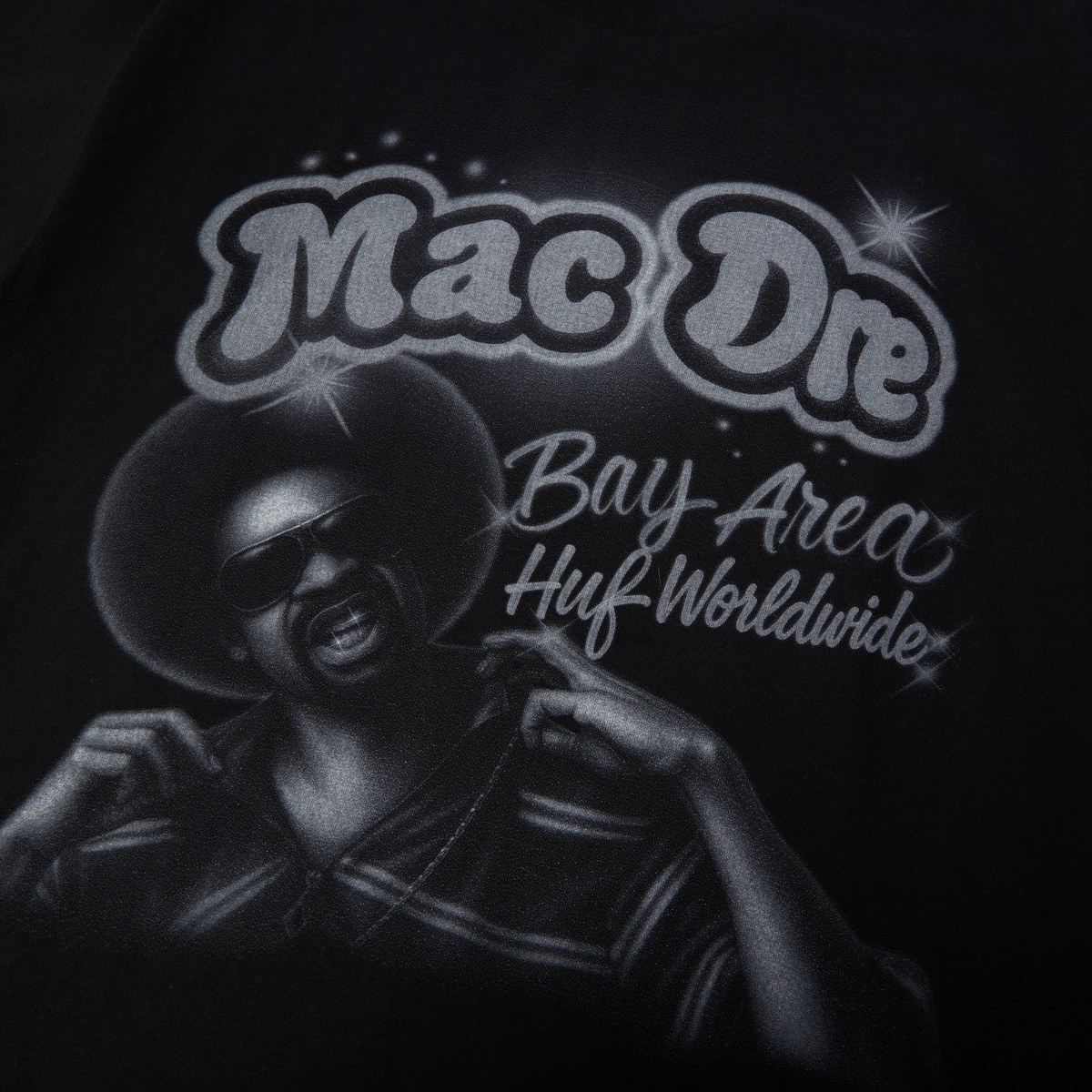 huf x Mac Dre Airbrush T-Shirt