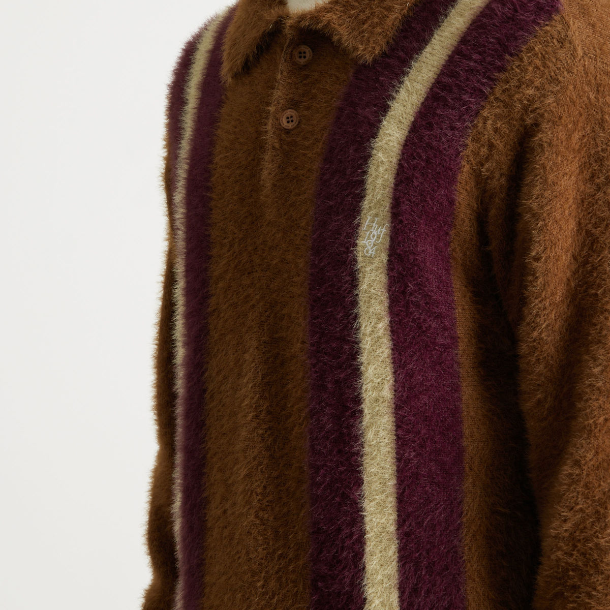 Milton Mohair Polo Sweater