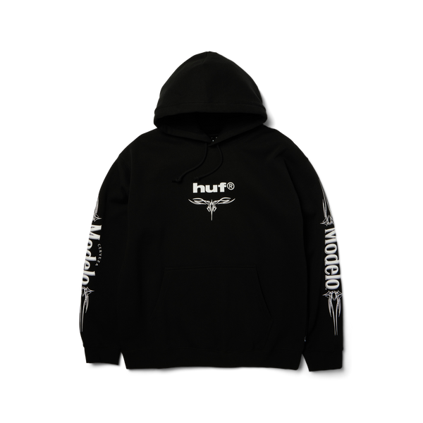 huf x Modelo Pinstripe Pullover Hoodie