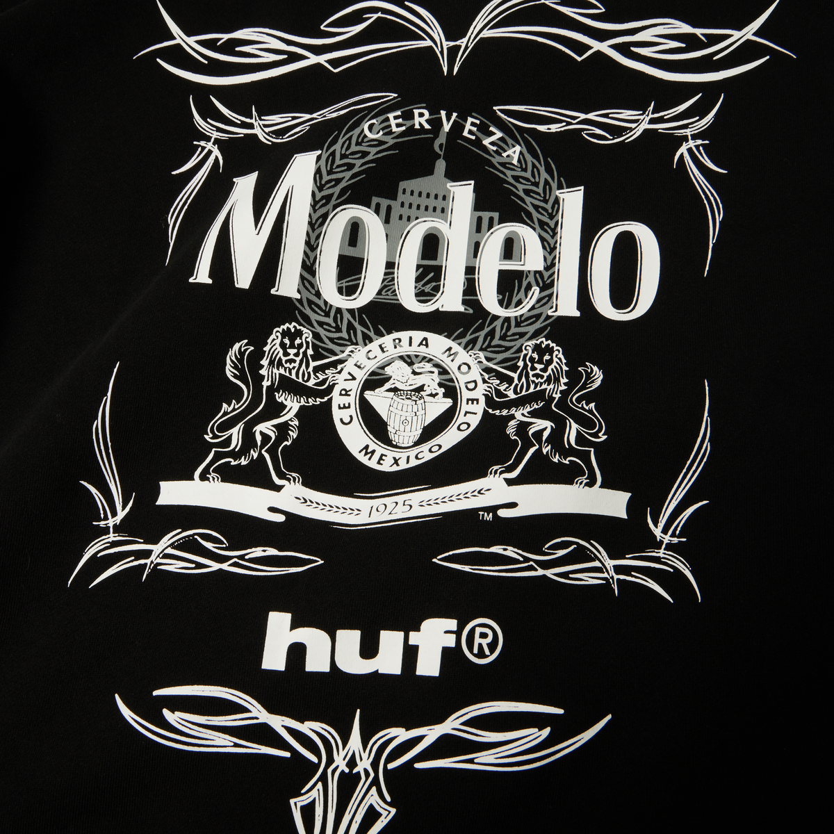 huf x Modelo Pinstripe Pullover Hoodie