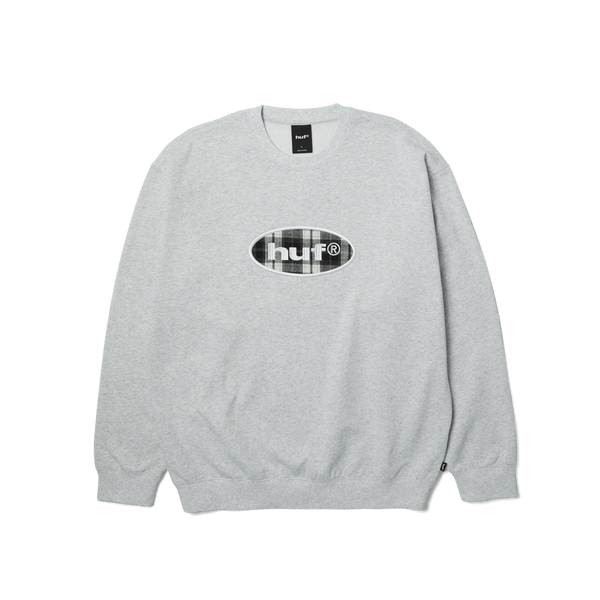 Oval Applique Crewneck Sweatshirt
