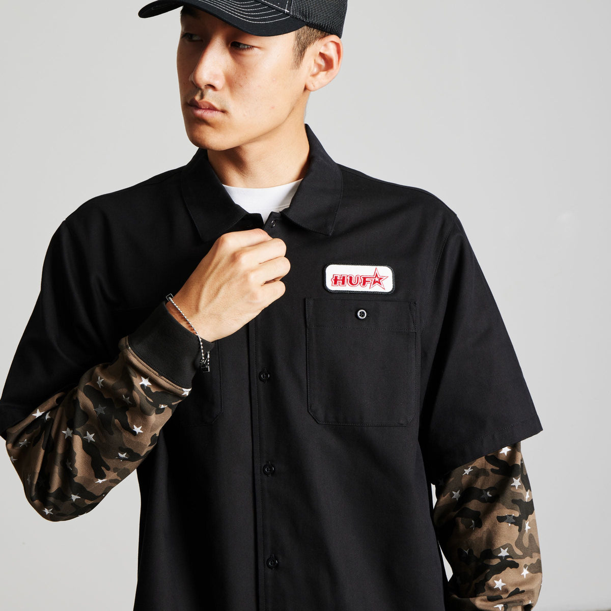 Shadows Long Sleeve Work Shirt