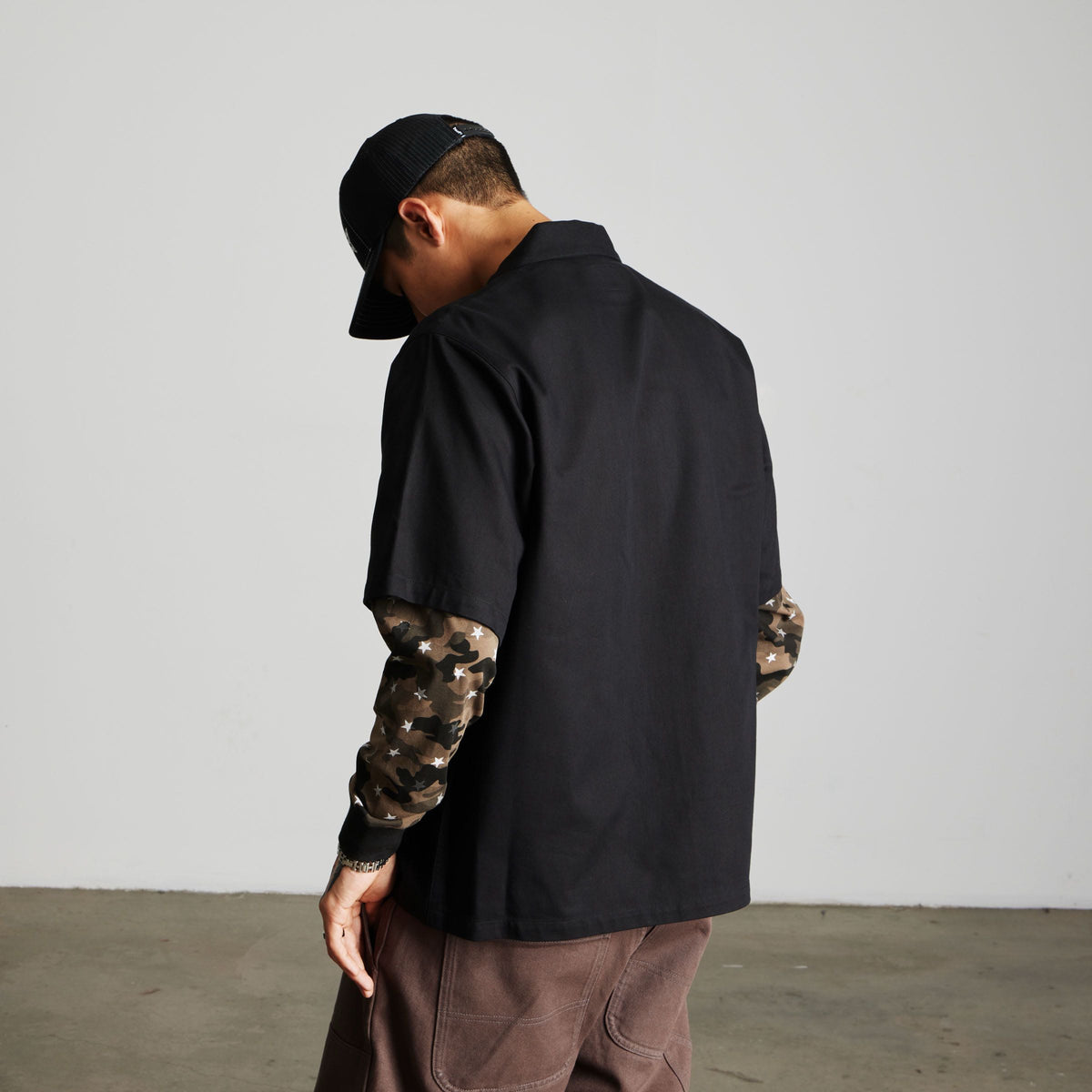 Shadows Long Sleeve Work Shirt