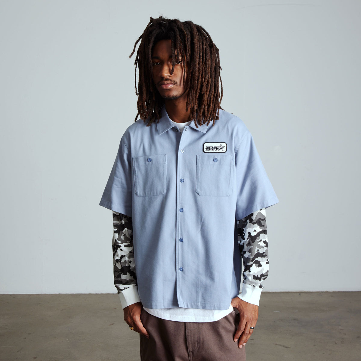 Shadows Long Sleeve Work Shirt