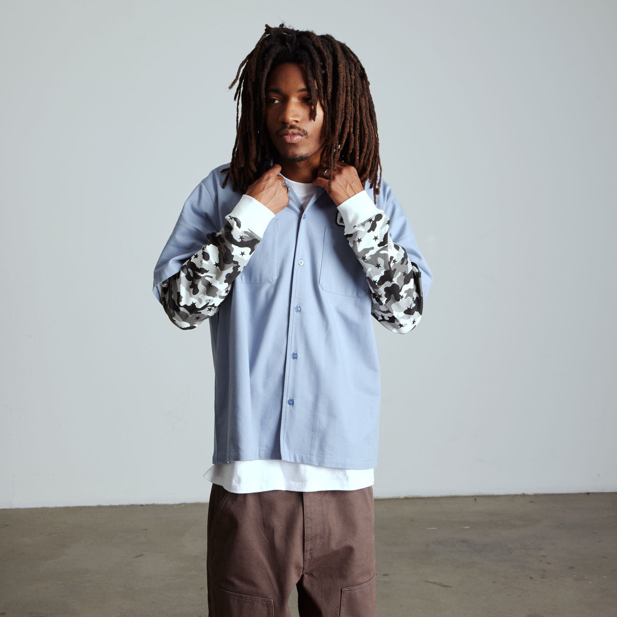 Shadows Long Sleeve Work Shirt