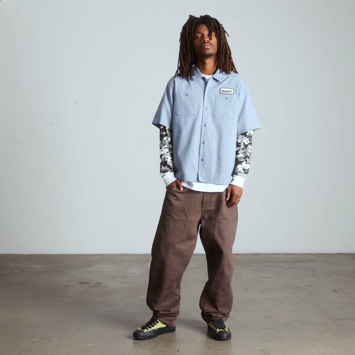 Shadows Long Sleeve Work Shirt