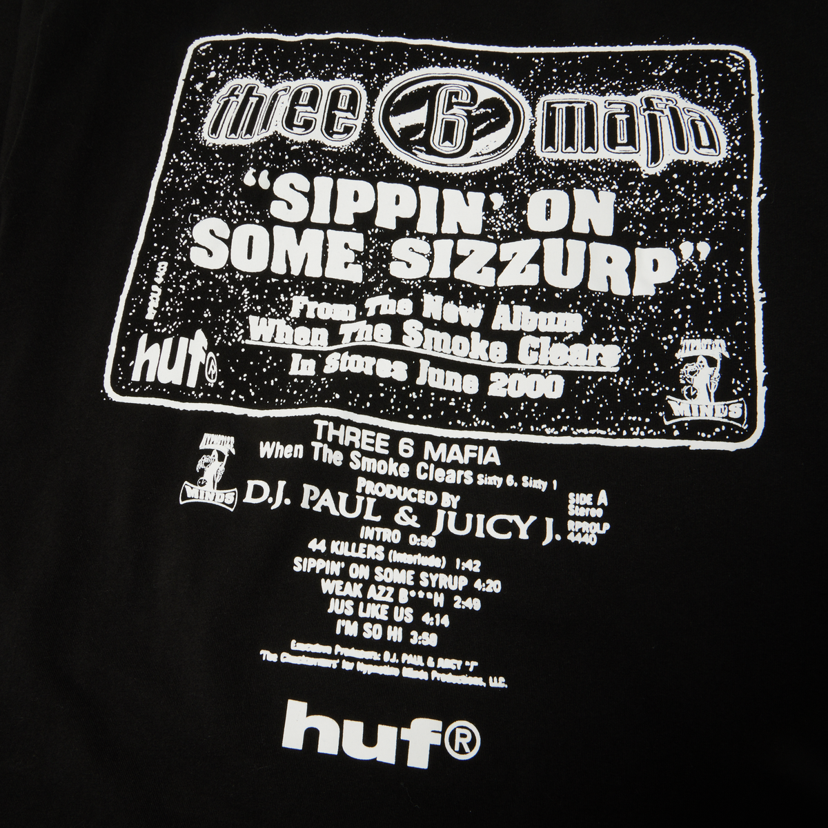 huf x Three 6 Mafia Sizzurp T-Shirt