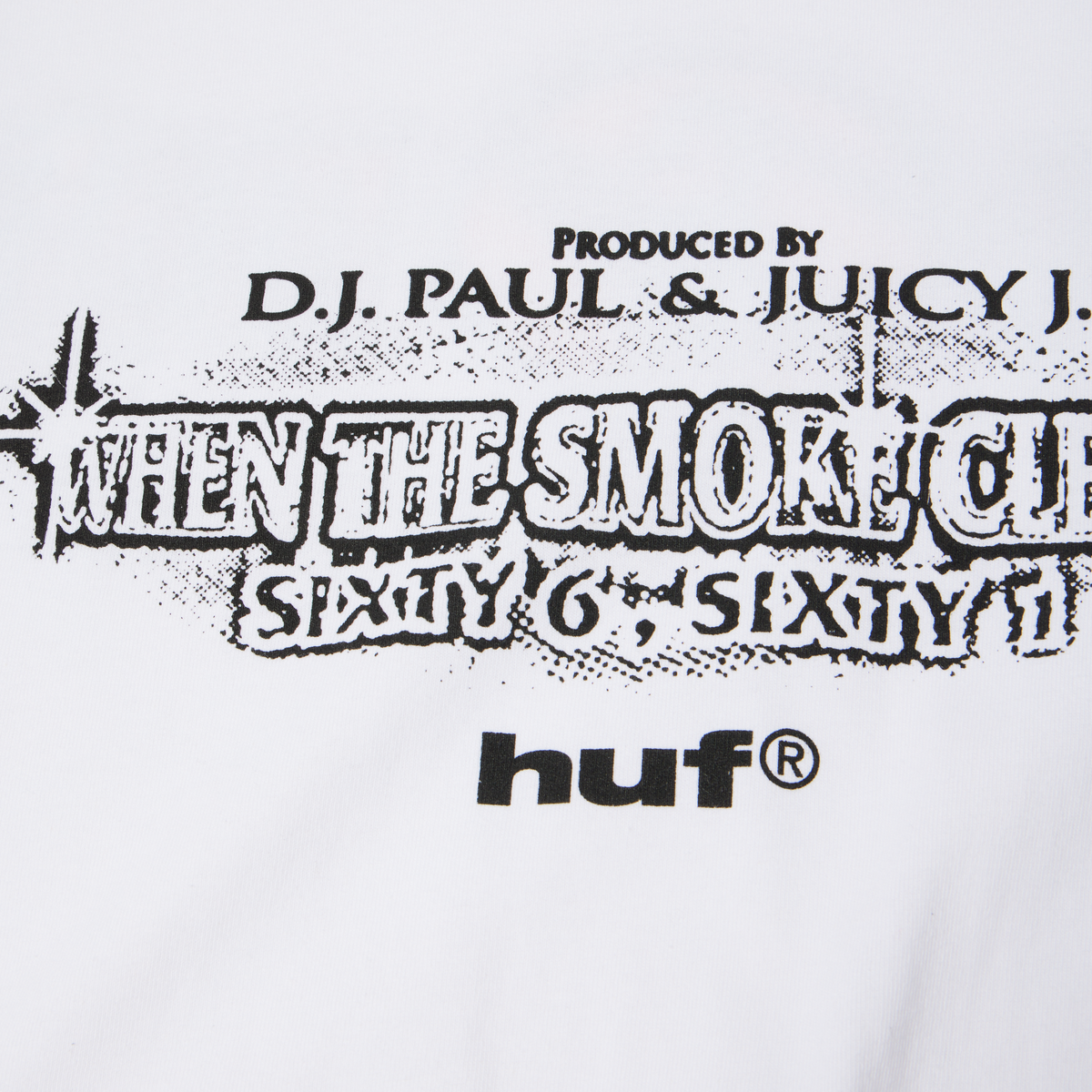 huf x Three 6 Mafia Smoke Clears T-Shirt