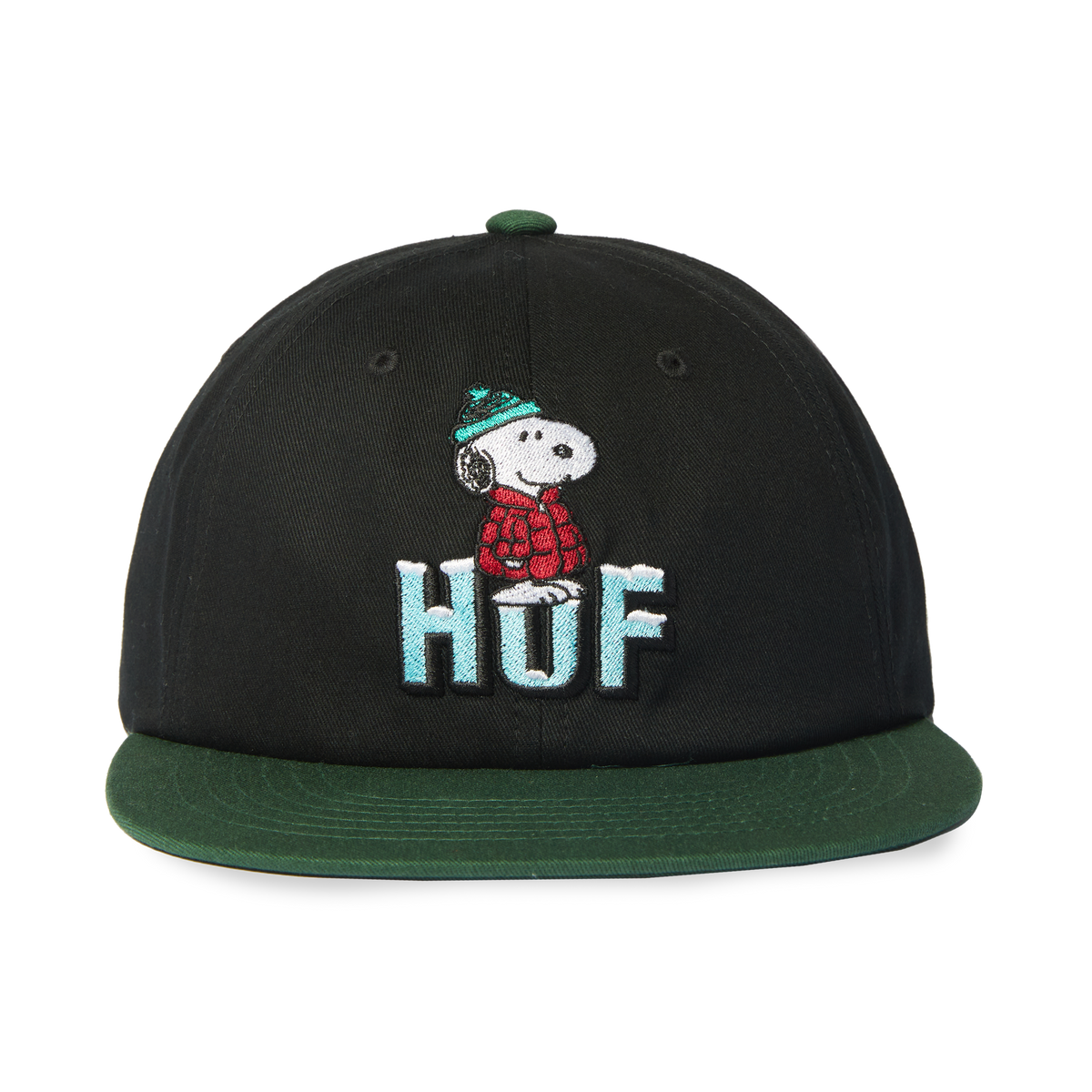 Snoopy Puffer Snapback Hat