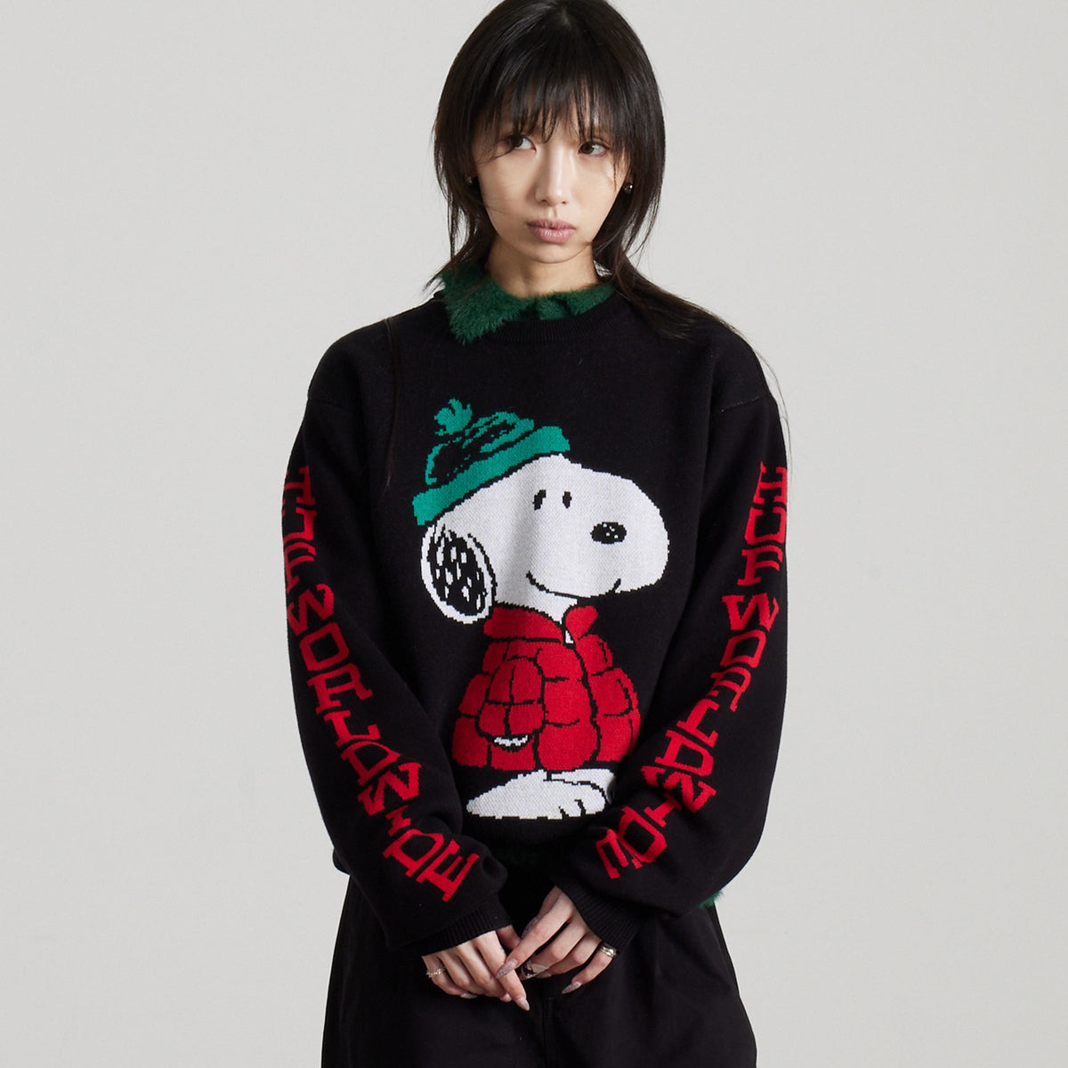 Snoopy Puffer Sweater