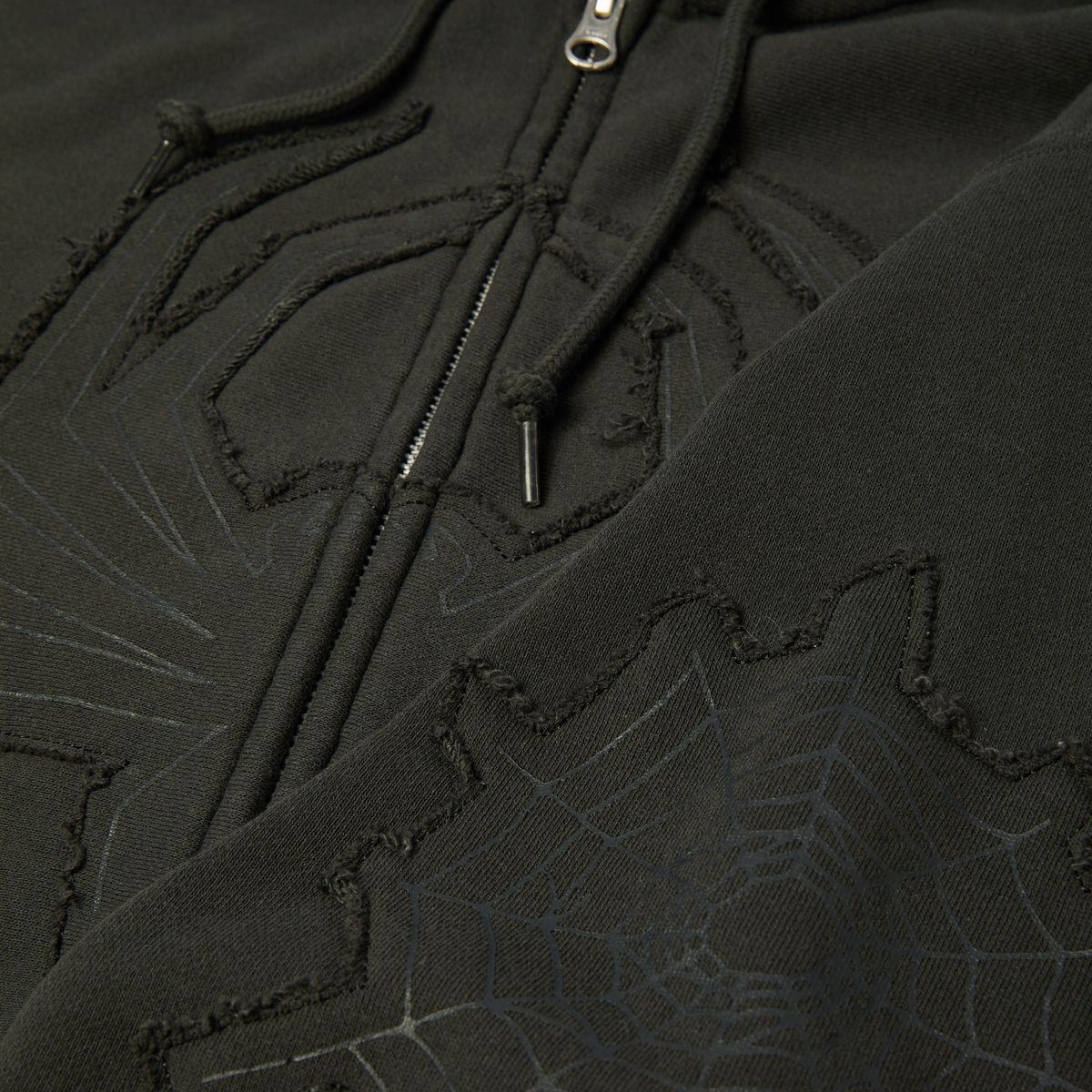 huf x Spider-Man Web Full-Zip Washed Hoodie