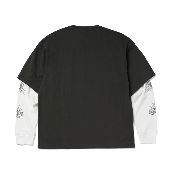 huf x Spider-Man Web Long Sleeve Double Layer Top
