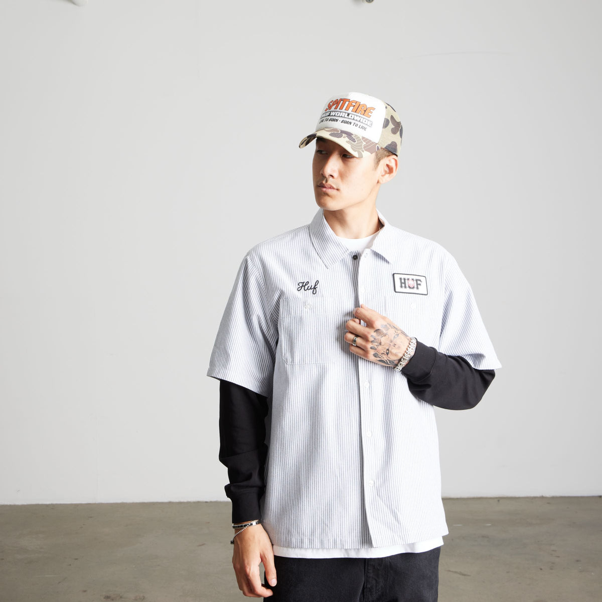 huf x Spitfire Union Work Shirt