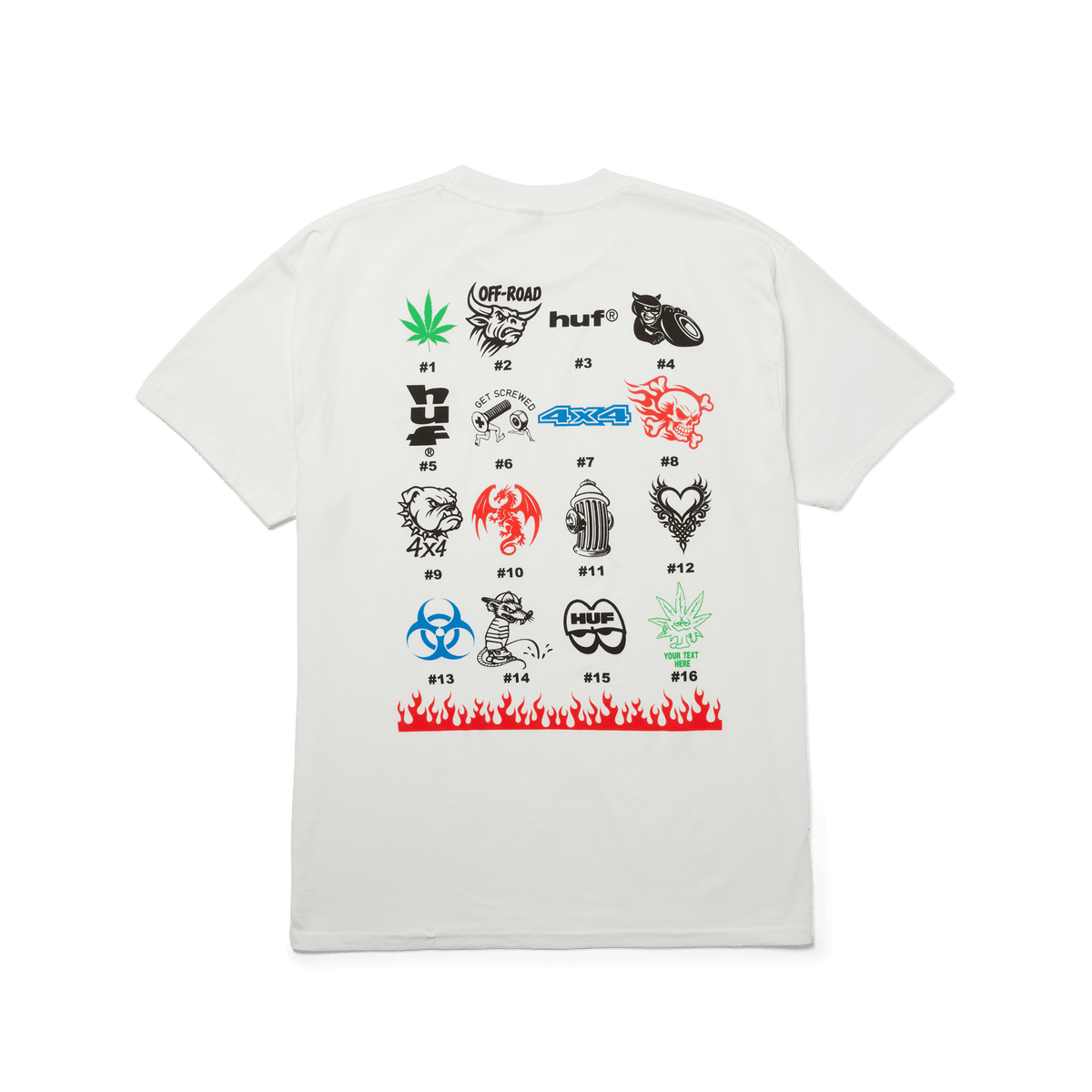 Sticker Printing T-Shirt