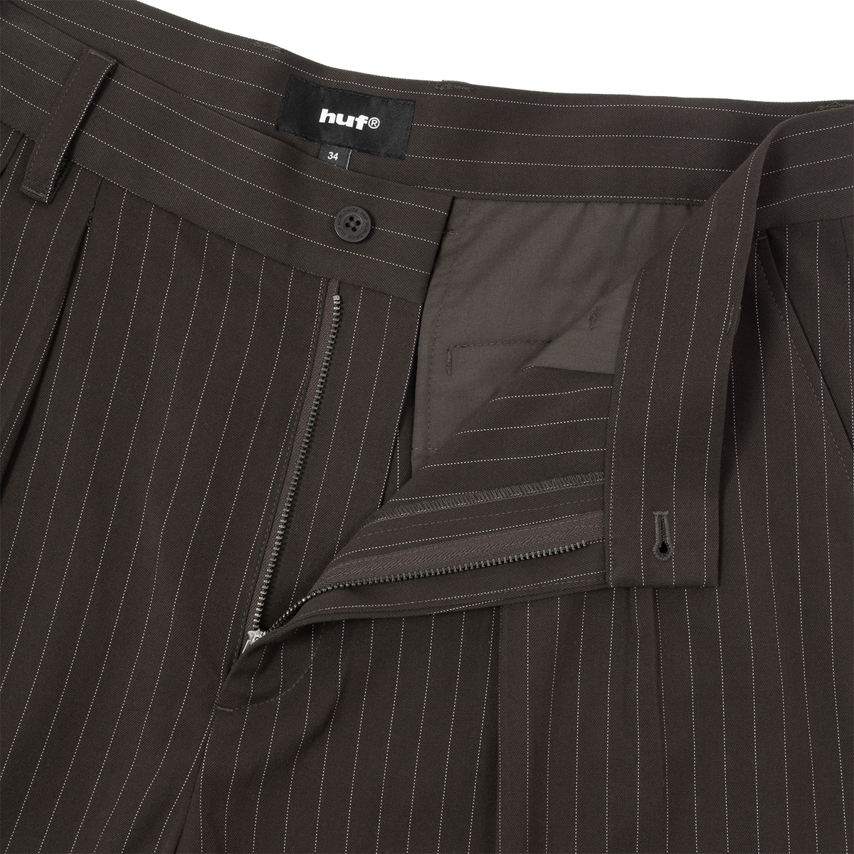 Stripe Two Tuck Trouser