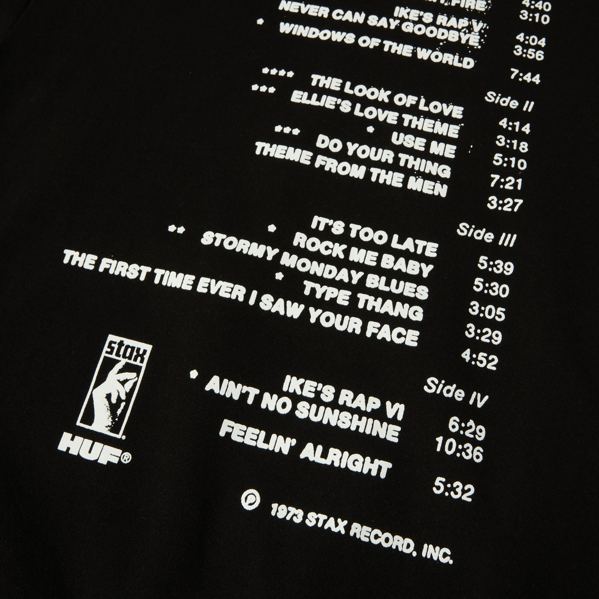 HUF x Isaac Hayes Tahoe Heavyweight Pullover Hoodie