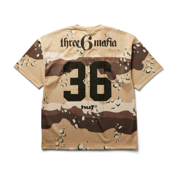 huf x Three 6 Mafia Football Jersey